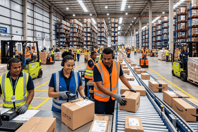 Retail and e-commerce freight shipping.